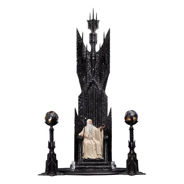The Lord of the Rings Statue 1/6 Saruman the White on Throne 110 cm - Damaged packaging