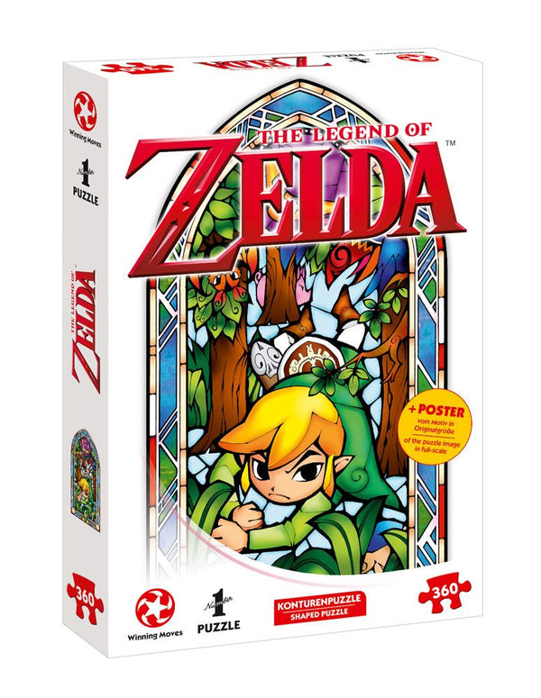 The Legend of Zelda Jigsaw Puzzle Link Boomerang