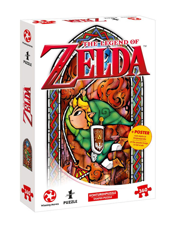 The Legend of Zelda Jigsaw Puzzle Link Adventurer