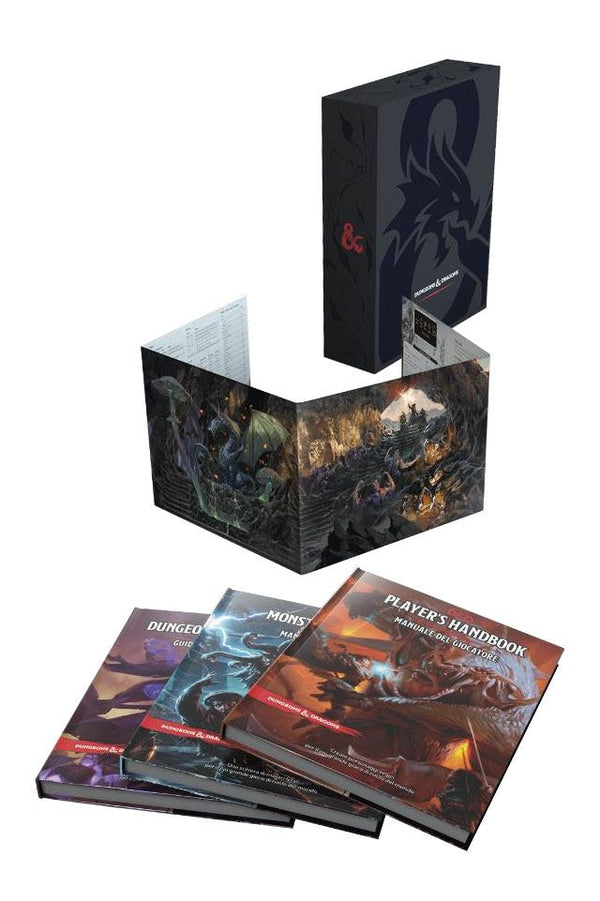 Dungeons & Dragons RPG Core Rulebooks Gift Set italian