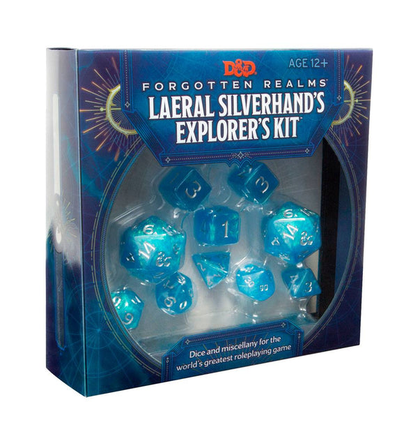 Dungeons & Dragons Forgotten Realms: Laeral Silverhand's Explorer's Kit - Dice & Miscellany english