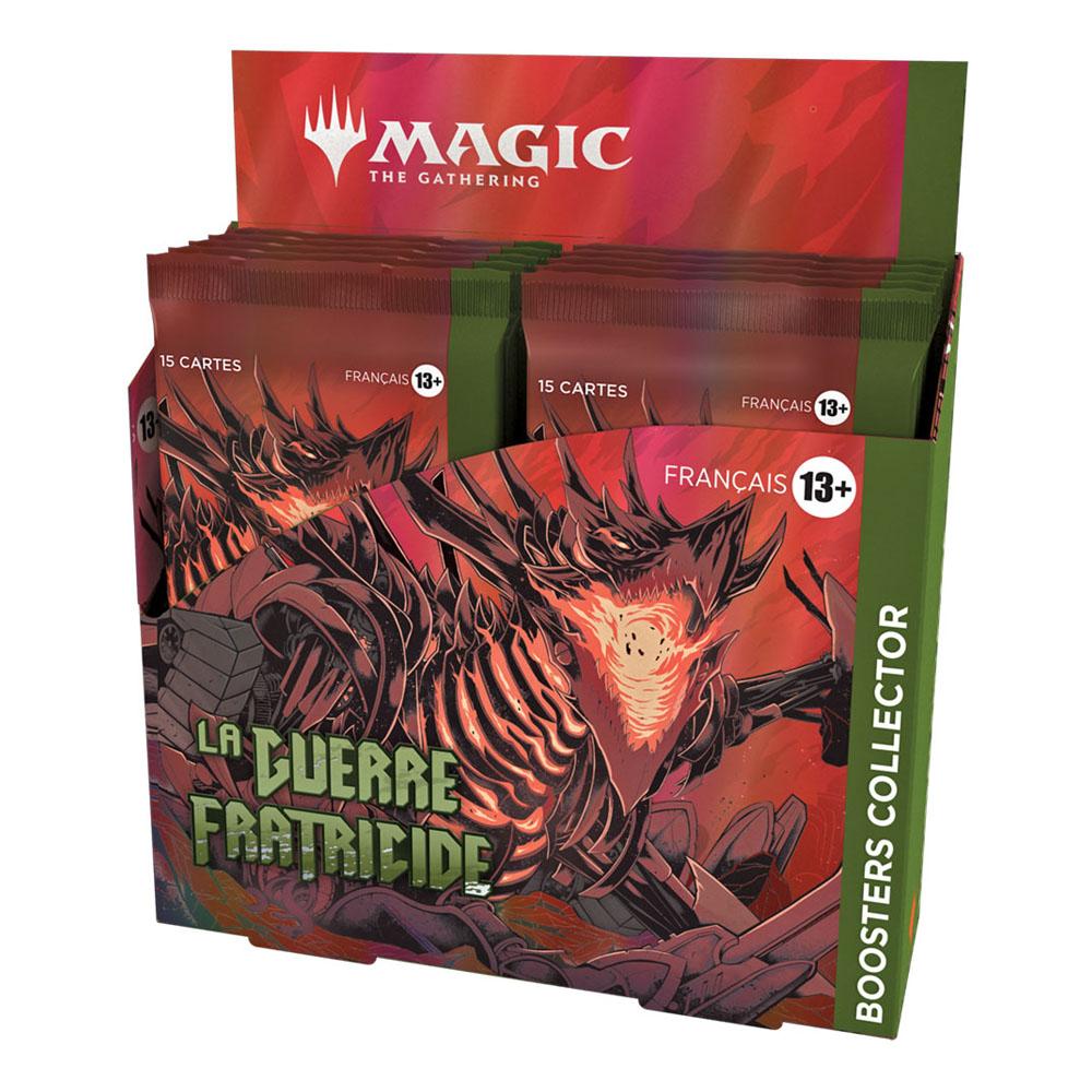 Magic the Gathering La Guerre Fratricide Collector Booster Display (12), französisch