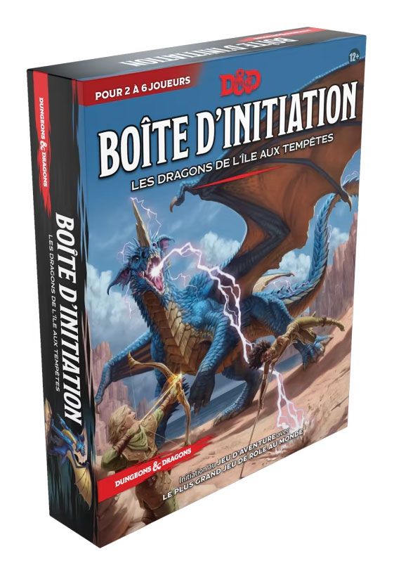 Dungeons & Dragons RPG Boîte d'Initiation : Les Dragons de l'Île aux Tempêtes french
