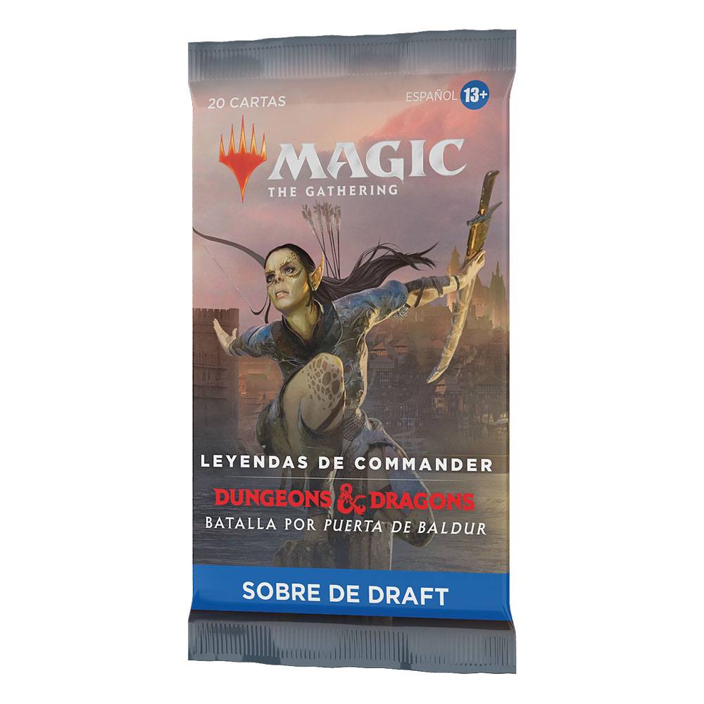 Magic the Gathering Leyendas de Commander: Batalla por Puerta de Baldur Draft Booster Display (24) Spanisch